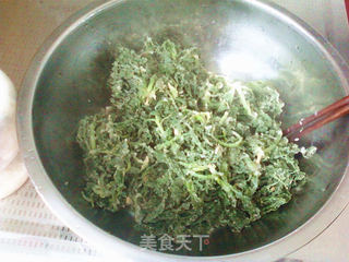 蒸荠菜的做法步骤:9