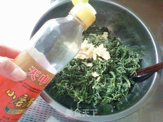 蒸荠菜的做法步骤:13
