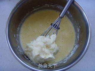 重口味诱惑---榴莲轻乳酪蛋糕的做法步骤:5