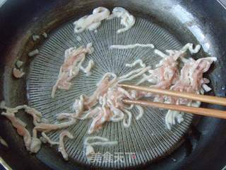 清爽嫩香---炒合菜的做法步骤:4