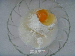 外酥里嫩---金蒜茄盒的做法步骤:2