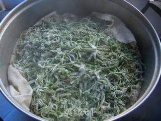粉蒸猫妮菜的做法步骤:4
