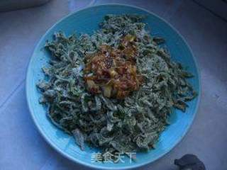 粉蒸猫妮菜的做法步骤：6