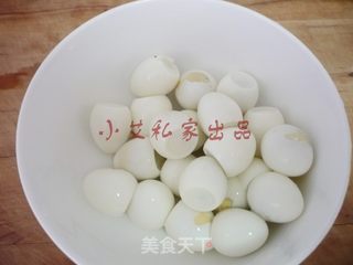 蚝油鹌鹑蛋的做法步骤:4