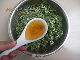 艾蒿蒸菜的做法步骤:2