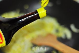 醋溜白菜丝的做法步骤:5