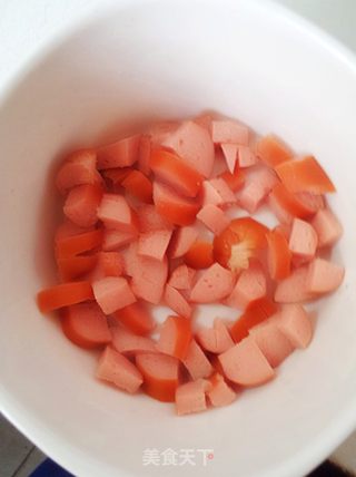 火爆炸物——香肠可乐饼的做法步骤：2