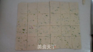 为春游烤一盘咸饼干——葱香饼干的做法步骤:10