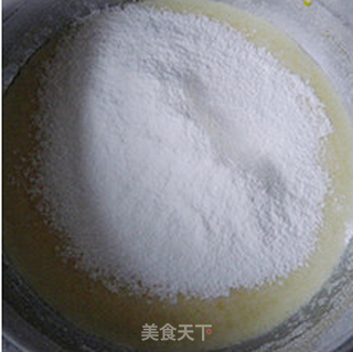 【黄桃戚风卷】----------阳光三月,郊外踏春时携带的甜品的做法步骤:5