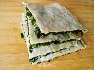 烤箱菜馍的做法步骤:9