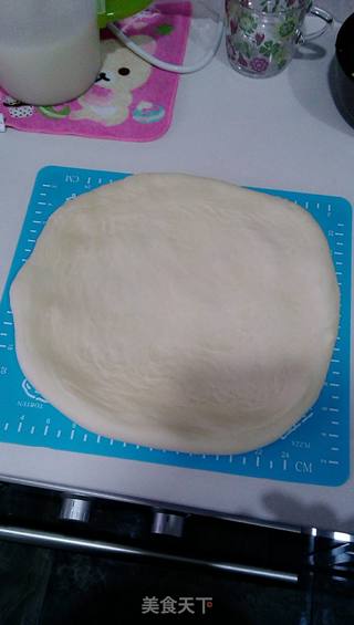 鲜蔬火腿披萨的做法步骤:4