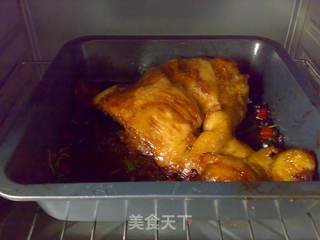 烤猪颈肉的做法步骤:6