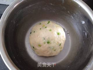 香葱苏打饼干(我记忆中的蔬菜饼干)的做法步骤:3