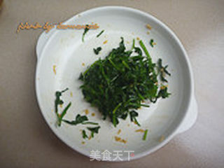 蒜泥芹菜叶的做法步骤:6