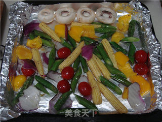 缤纷什锦烤蔬菜的做法步骤:19
