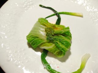 醒胃白菜包的做法步骤:5