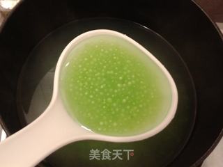 椰汁绿西米露的做法步骤:2