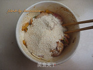 荷叶蒸鸡块的做法步骤：5