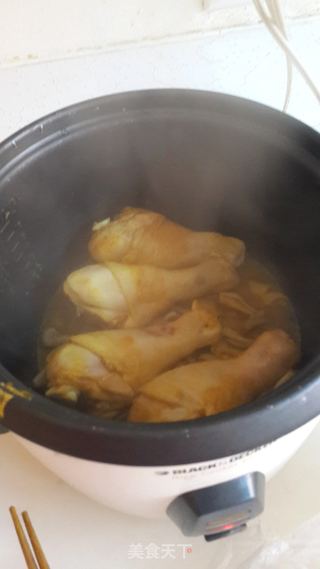 盐焗猪肚鸡腿—懒人版秘制的做法步骤:4
