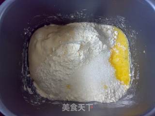 花果蜜语吐司的做法步骤:2
