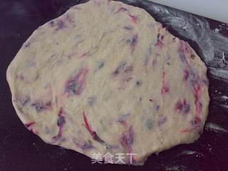 花果蜜语吐司的做法步骤:8