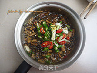 山野菜烧肉的做法步骤:8