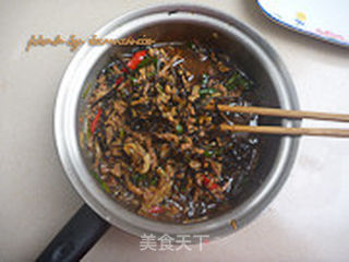 山野菜烧肉的做法步骤:9