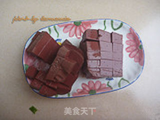 素烧红豆腐的做法步骤:3