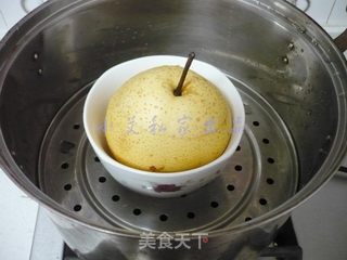 百合雪梨盅的做法步骤:6
