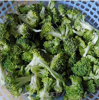 【西兰花炒鸡柳块】--------回味无穷的下饭菜的做法步骤：1