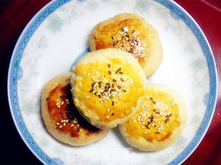 27的烘焙日记——酥皮肉松馅饼的做法步骤:14