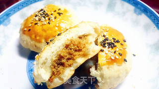 27的烘焙日记——酥皮肉松馅饼的做法步骤:15