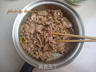 小炒猪颈肉的做法步骤:8