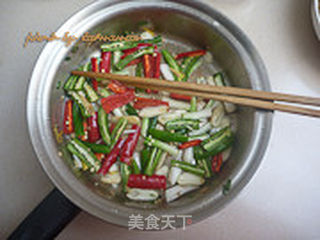 小炒猪颈肉的做法步骤:10