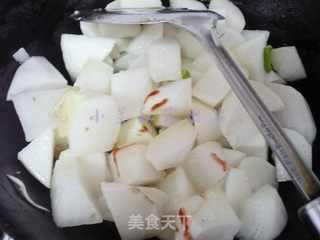 鱼腩萝卜煲的做法步骤:7