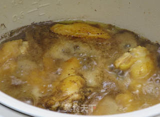 可乐鸡翅(电饭煲版)的做法步骤:6