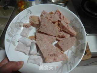 午餐肉蔬菜煲的做法步骤：3