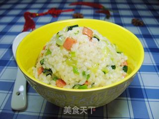 记忆中广院的味道——黄瓜火腿炒饭的做法步骤：4