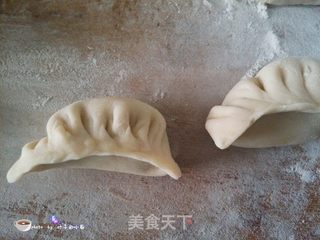 烫面水煎饺的做法步骤:10