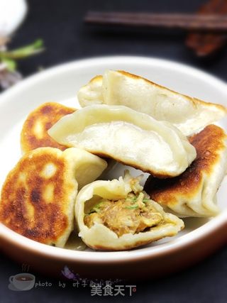 烫面水煎饺的做法步骤：13