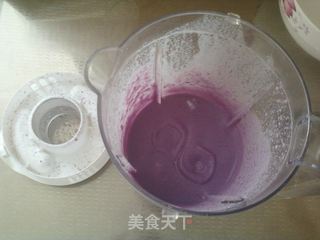 紫薯黑芝麻吐司的做法步骤:3