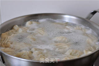 虾肉荠菜灌汤饺的做法步骤:16