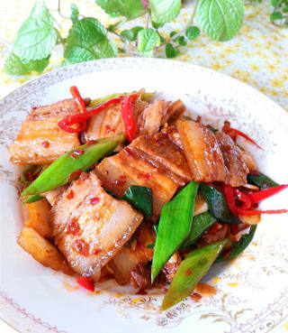川味回锅肉的做法步骤:10