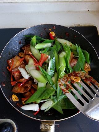 川味回锅肉的做法步骤:9