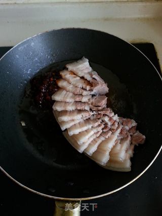 川味回锅肉的做法步骤:5