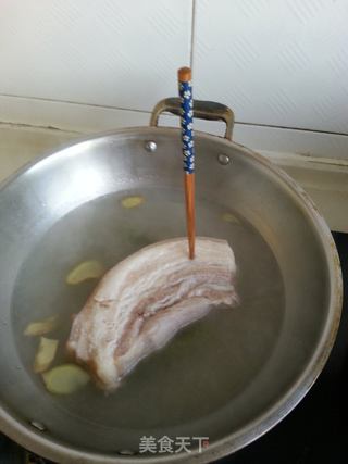 川味回锅肉的做法步骤:3