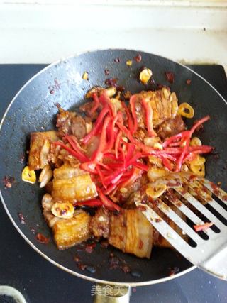 川味回锅肉的做法步骤:8