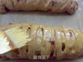 红糖蔓越莓包的做法步骤:12