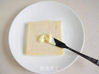 【火腿奶酪三明治】--- 吃不腻的经典味的做法步骤:4