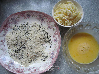 爆浆芝士豆渣球的做法步骤:11